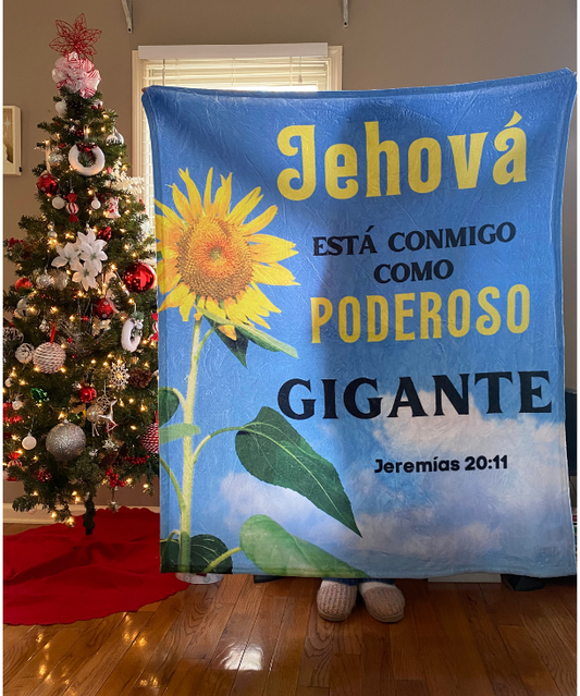 Jehova Poderoso Gigante - 50x60 VPM Cozy Plush Fleece Blanket