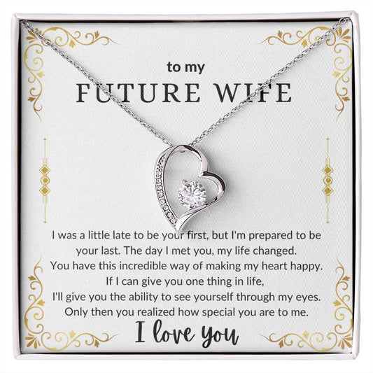 To My Future Wife - Forever Love Necklace